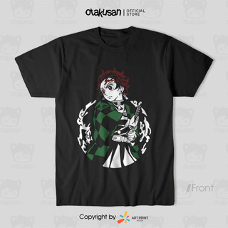 Áo thun Kimetsu no Yaiba Tanjirou (Black) ngắn tay