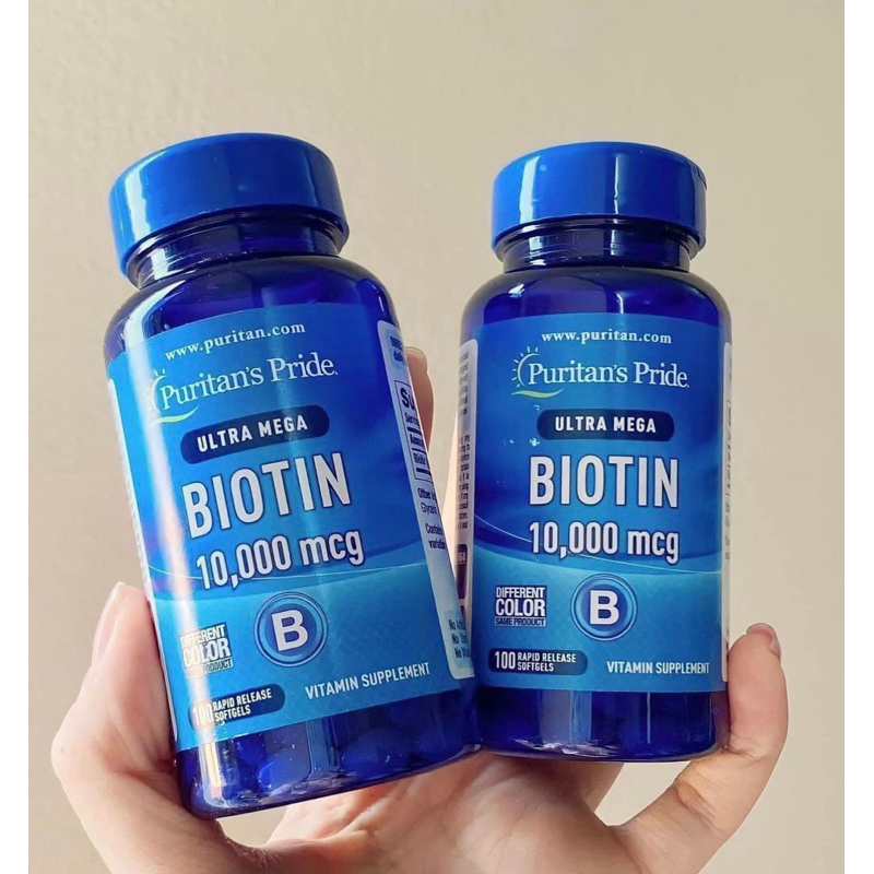 BIOTIN DƯỠNG DÀI TÓC, KHOẺ TÓC, GIẢM RỤNG ( mẫu mới )