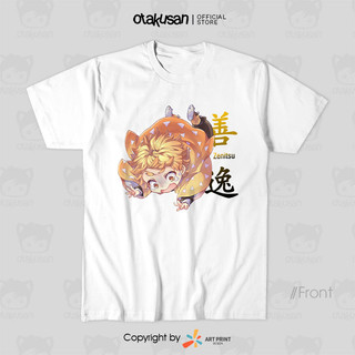 Áo thun Kimetsu no Yaiba Zenitsu Chibi ngắn tay
