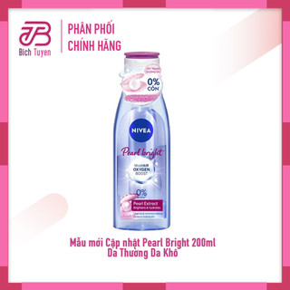 Nước Tẩy Trang NIVEA Pear Bright/Pear White 200ml Nivea Mẫu Mới Tinh Chất Sáng Da cho da khô da thường