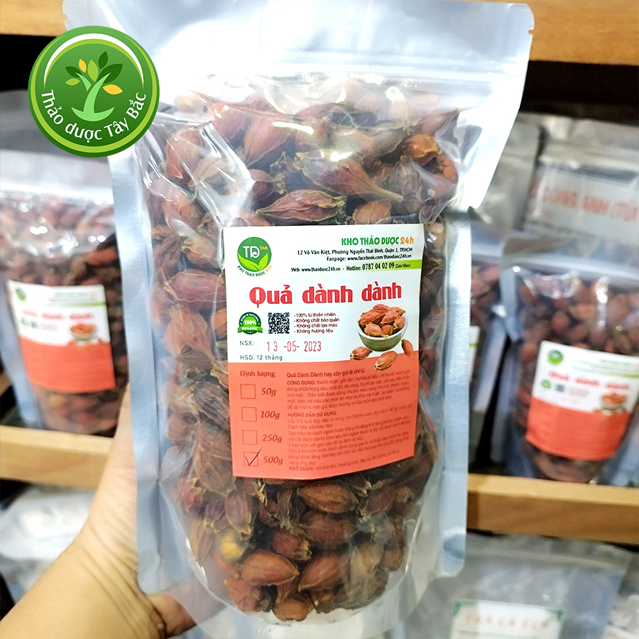 Quả dành dành, tạo màu vàng và mùi tự nhiên cho nhiều món ăn, thanh nhiệt, giải độc cơ thể, giảm vàng da