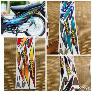 Tem Rời 3 Lớp Mẫu Wave 110 Chỉ Dán Wave Nhỏ Cực Chất.