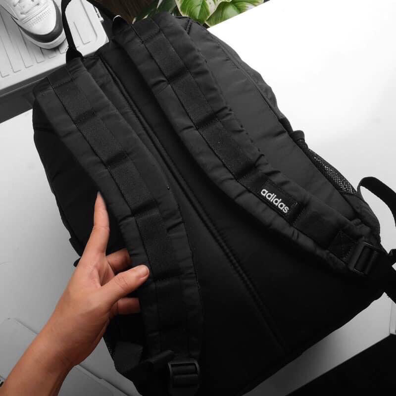 Balo DAS Originals Tongue Unisex Chất Liệu Polyester Cao Cấp Trượt Nước Nhiều Ngăn - Balo Das Thời Trang Màu Đen