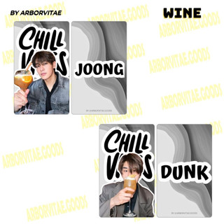 Set card "wine" joongdunk