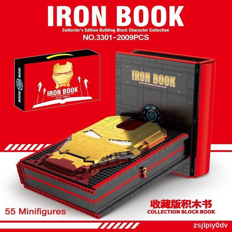 Đồ chơi Lắp ráp Mô hình Iron book-Bản Đẹp
