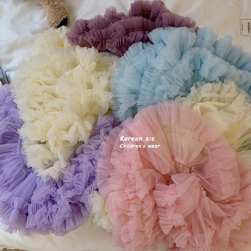 Váy Hai Dây Bồng Bềnh Công Chúa Bé Gái