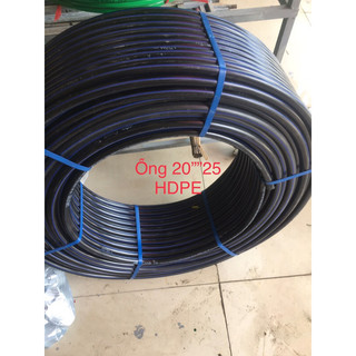 1 quận ống hdpe 20 =200m dùng dẫn nước sạch,
