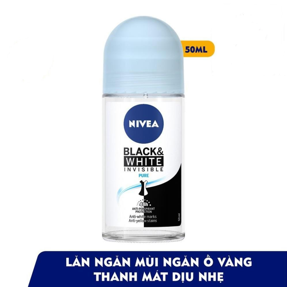 Chính hãng  - Lăn Khử Mùi Nivea dành cho nữ 50ml
