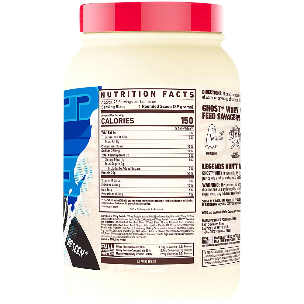 GHOST Whey Protein bán chạy nhất thế giới dành cho mọi nhu cầu