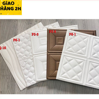 XỐP DÁN TƯỜNG GIẢ DA 3D CAO CẤP CÁCH NHIỆT CÁCH ÂM SIÊU BỀN GIÁ RẺ NHẤT