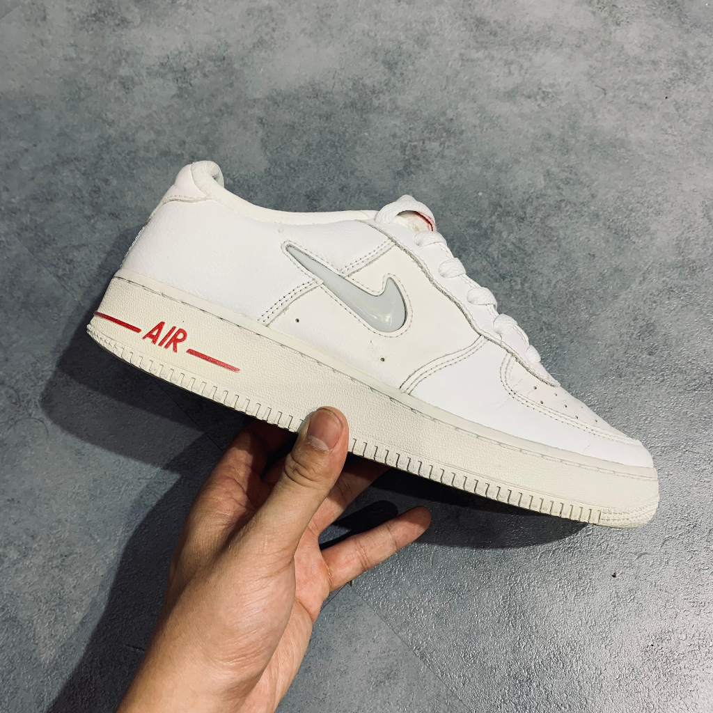 Giày 2hand Nike Air Force 1 Low Jewel GS CT6385 100 - 5798