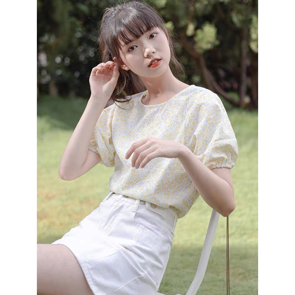 Vải thô hoa thêu, ren thêu loại mới chất mát, vải may mặc chuyên may áo thời trang, may bộ đồ khổ ngang 1m5 CLIDSTORE