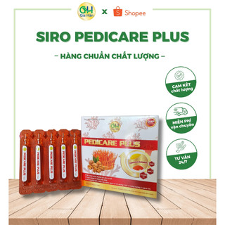 Sirô Pedicare Plus - Trẻ biếng ăn, Bổ Sung DHA, Canxi, Vitamin D3 Phát Triển Chiều Cao, Giảm Nguy Cơ Còi Xương - Gia Hân
