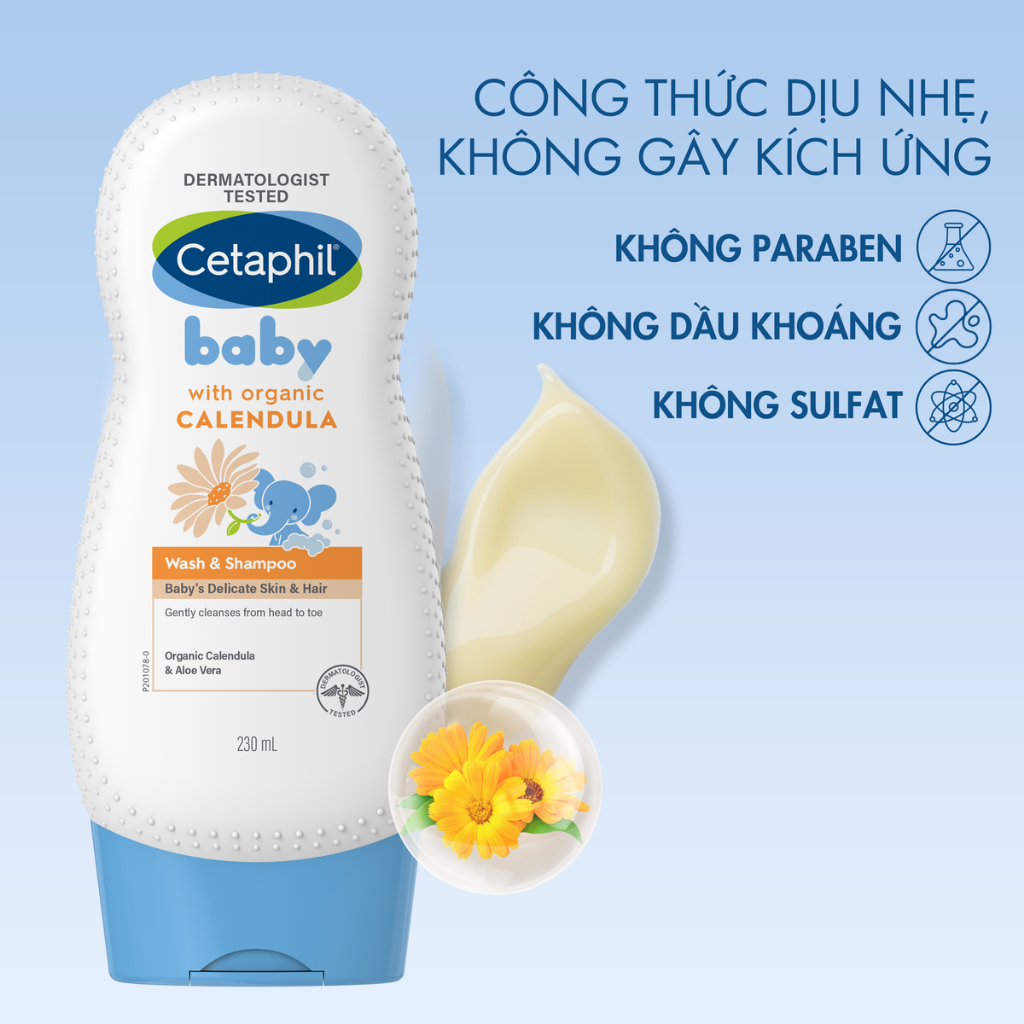 Tắm gội / Dưỡng da Cetaphil các size