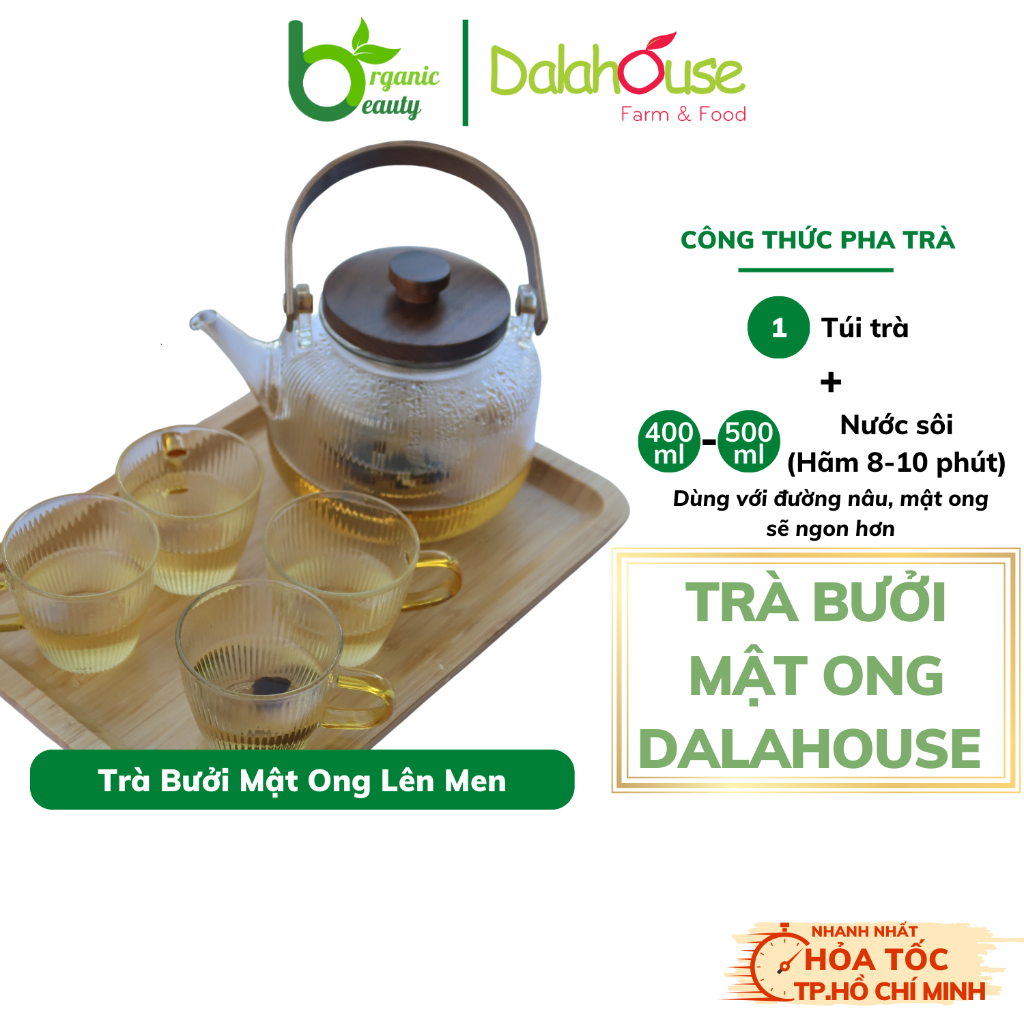 Gói Lẻ - Trà Thảo Dược Lên Men Dalahouse - Fermented Herbal Tea Dalahouse - 4 Loại Trà, Gói Lẻ Tiện Dụng - Hộp 75g