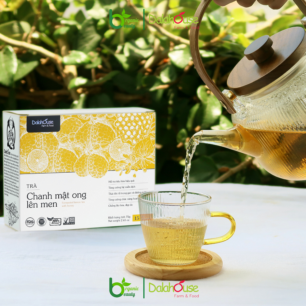 Gói Lẻ - Trà Thảo Dược Lên Men Dalahouse - Fermented Herbal Tea Dalahouse - 4 Loại Trà, Gói Lẻ Tiện Dụng - Hộp 75g