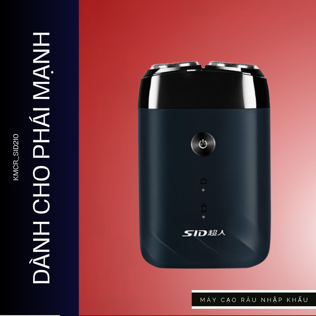 Máy cạo râu thông minh SID cao cấp , kháng nước IPX7 sử dụng máy cạo râu làm quà tặng tuyệt vời