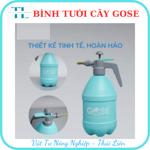 Bình xịt tưới cây phun sương cao cấp, áp suất cao, nhựa dày độ bền cao, bec tưới đồng, tiêu chuẩn châu âu