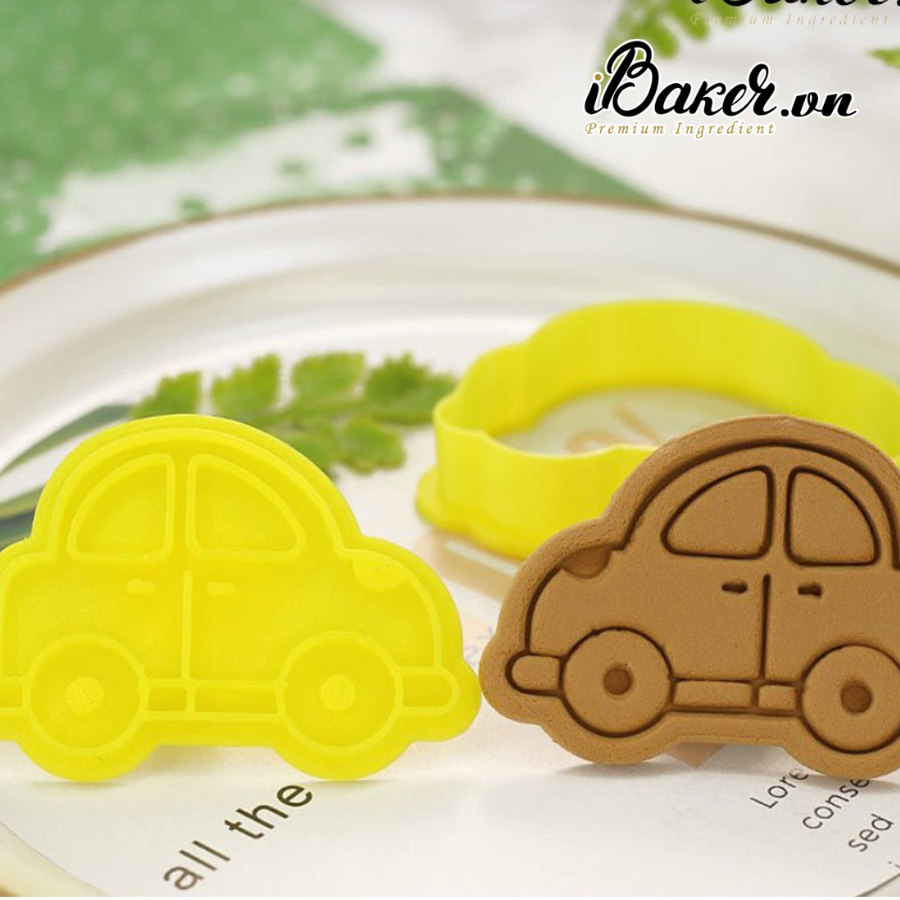 Bộ 8 cutter nhựa/Khuôn làm bánh quy/ tạo hình hình đồ chơi em bé