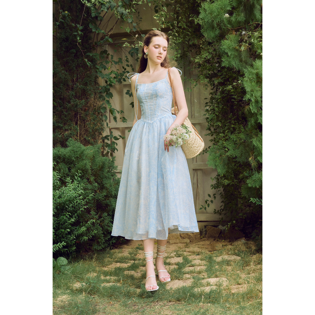 SÒ VINTAGE - CATA Đầm 2 dây maxi