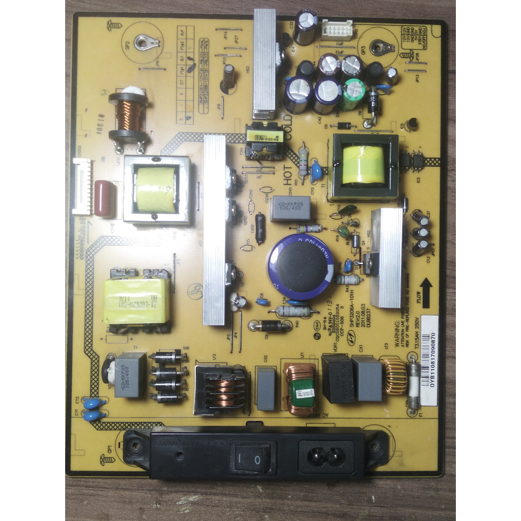 Bo nguồn, bo xử lý TV TCL L32D10P