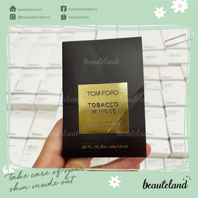 Tổng hợp nước hoa Vial của các hãng Tom Ford, Replica, Kilian, Viktor&Rolf, Versace
