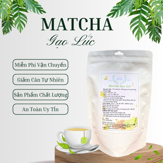 Matcha gạo lức 100g, trà gạo lức giảm cân truyền thống