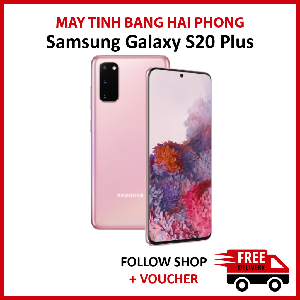 Điện thoại Samsung Galaxy S20+ ram 8/128GB Snapdragon 865 5G,màn 6.67'' 120Hz thiết kế cao cấp chiến game mượt