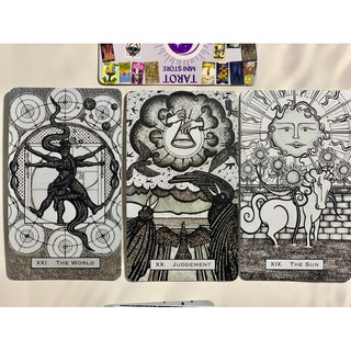 Bộ Bài Interim Tarot Siêu Size Gốc 7x12cm Handmade