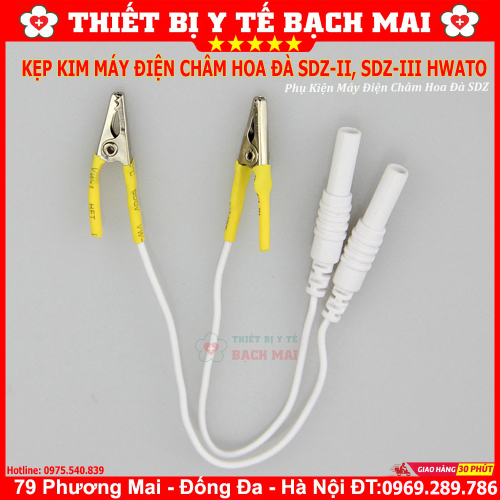 1 Dây Kẹp Kim Cho Máy Điện Châm Hoa Đà SDZ-II, SDZ-III