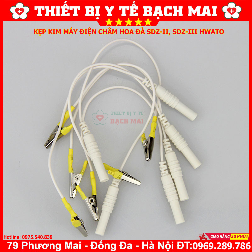 1 Dây Kẹp Kim Cho Máy Điện Châm Hoa Đà SDZ-II, SDZ-III