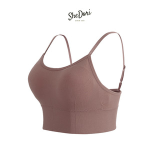 Bralette thể thao hở lưng không gọng mút mỏng