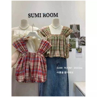 Áo babydoll 2 dây caro xinh xỉu🍓🍓🍓