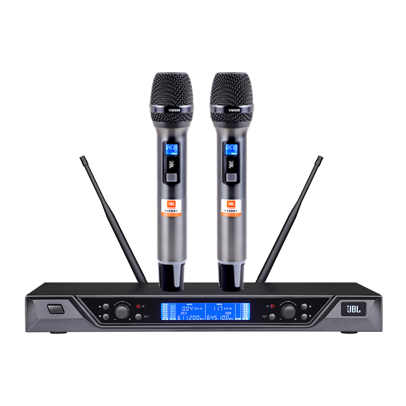 Micro không dây cao cấp,JBL/VM300 microphone wireless,micro hát karaoke không dây chống hú