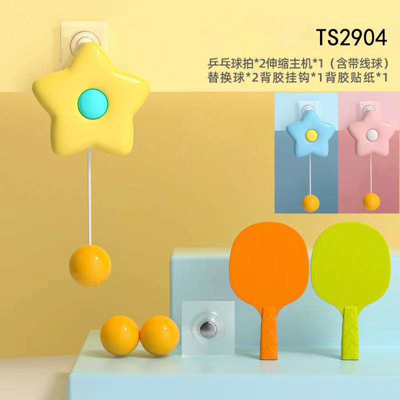 Bóng bàn treo tường cho bé PLAYKID đồ chơi vận động giúp bé tăng cường thể chất PK047