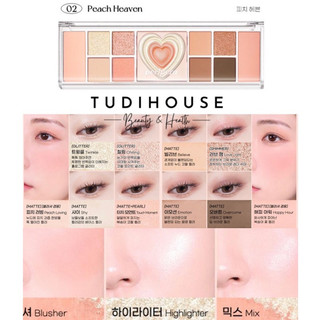 bảng phấn mắt má highlight Peripera All Take Mood Like Palette