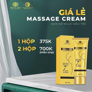 Kem Massage nở ngực siêu tốc