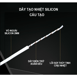 Dây nhiệt Carbon thay thế cho máy ấp trứng dây Carbon độ bền 5 năm tiết kiệm điện dây tạo nhiệt carbon