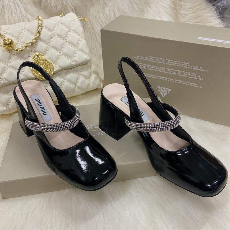 Giày cao gót đính đá cao cấp cho nữ từ 35-39