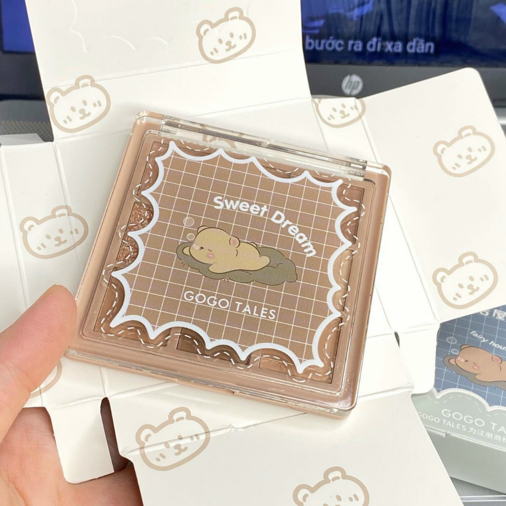 Phấn mắt 9 ô mèo Gogotale