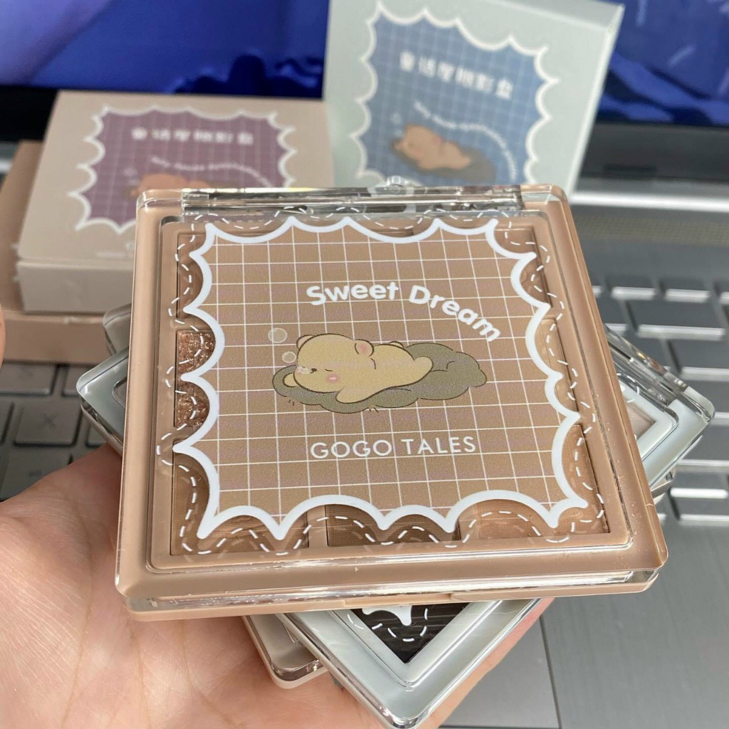 Phấn mắt 9 ô mèo Gogotale