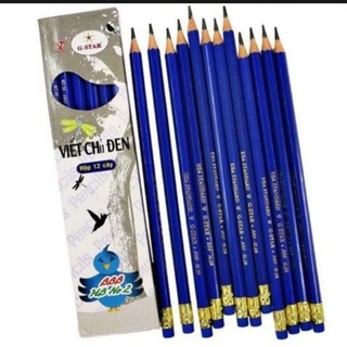 Hộp 12 cây bút chì hb gstar bbb