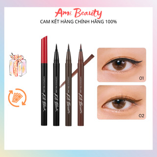 Bút Kẻ Mắt Clio Superproof Brush Liner Kill Black Eyeliner 0.55ml