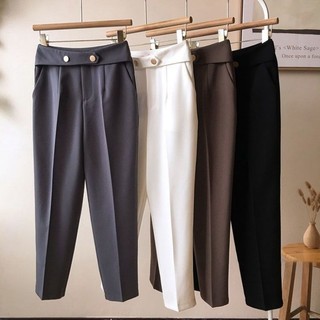 Quần Tây Nữ quần dài baggy hàng Quảng Châu cao cấp mã1