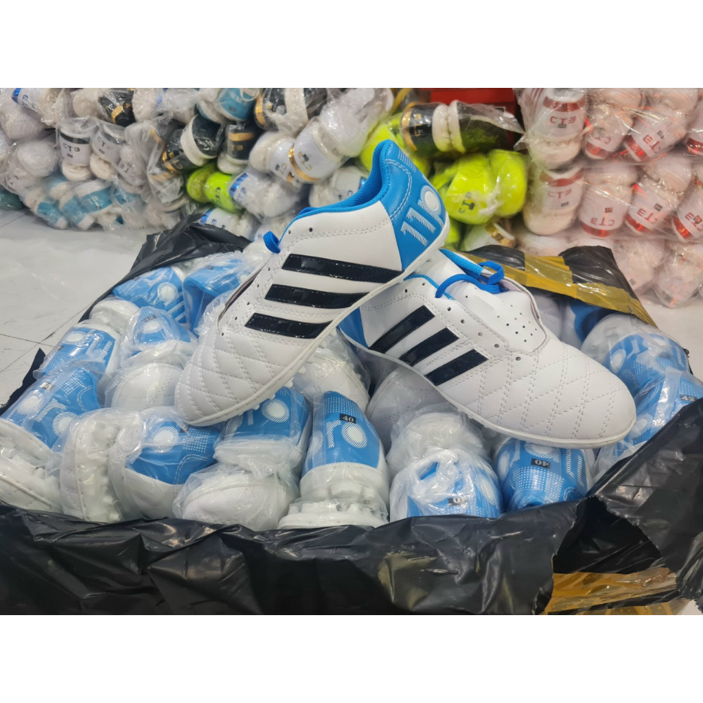 Giày Bóng Đá 11 PRO Toni kroos, giày 3 sọc hot giá rẻ, may khâu full đế