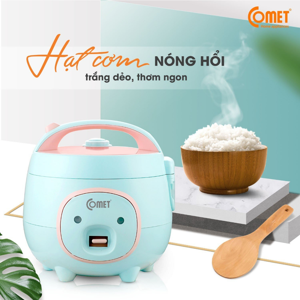 Nồi cơm điện mini nắp gài COMET CM8006