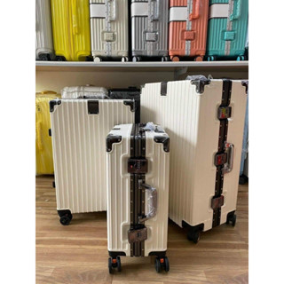 Vali khung nhôm khóa sập cao cấp size 20/24/28 inch, 4 góc kim loại chống va đập