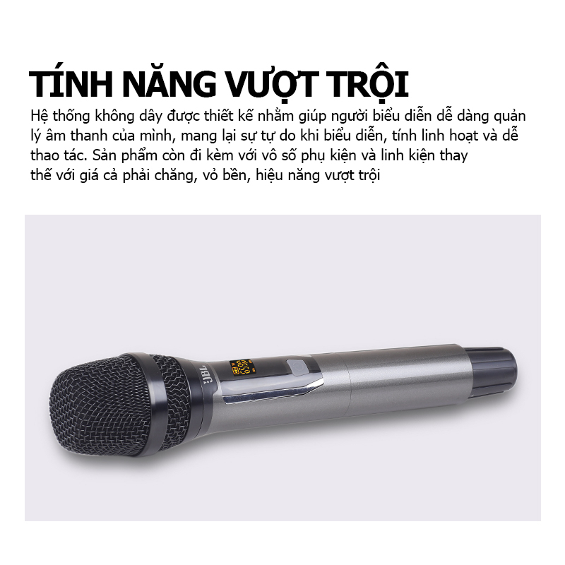 JBL/VM900 microphone wireless,micro không dây cao cấp,micro hát karaoke không dây chống hú