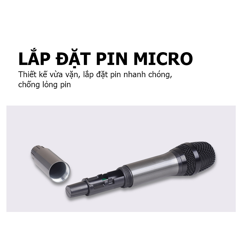 JBL/VM900 microphone wireless,micro không dây cao cấp,micro hát karaoke không dây chống hú