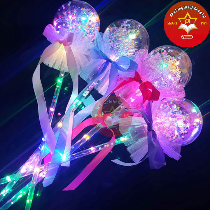 Đồ chơi phát sáng - Gậy phát sáng quả cầu pha lê cho bé chơi trung thu sỉ